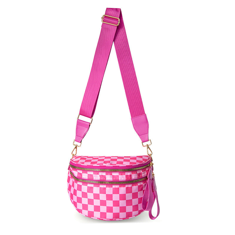 Fashionable versatile large capacity crossbody shell bag