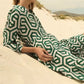 Women’s Trendy Print Long Sleeve Loose Fit Dress