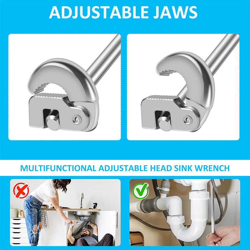 Multipurpose Flexible Sink Wrench