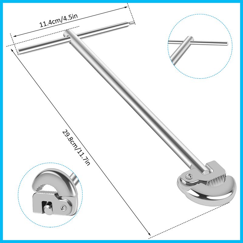 Multipurpose Flexible Sink Wrench