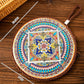 Vintage Enamel Ceramic Heat-Resistant Mat