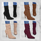 💥Fabric material upgrade-Women's Pointed Toe High Heel Short Boots