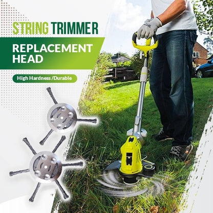 🔥LAST DAY PROMOTION - 50%OFF🌿Trimmer Replacement Head,Steel Wire Grass Cutting Head