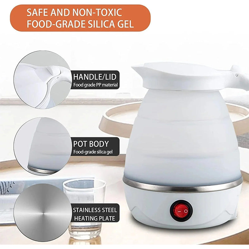 🌟Portable Electric Kettle 600ml🥛🍜