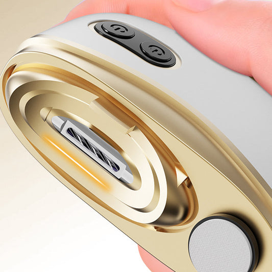 👍2-in-1 Electric Nail Clippers and Polisher for Adults and Children