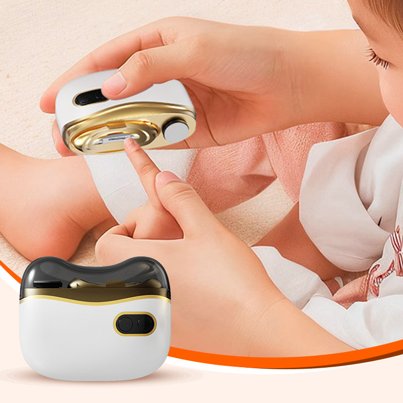 🔥 LAST DAY PROMOTION - 60%OFF 🔥💅2-in-1 Electric Nail Clipper & Polisher
