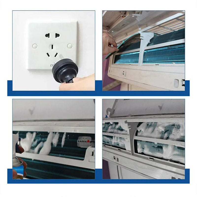 🔥 Last day of the sale 50% OFF -🏠 Super-Strength Air Conditioner Cleaner