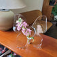 Transparent Butterfly-Inspired Decorative Vase