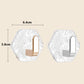 5PCS Punch-Free Ripple Wall Adhesive Hooks