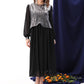 Women's Elegant Sequins Chiffon Dress