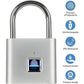 💥🔒Portable fingerprint lock, smart door lock with anti-theft protection