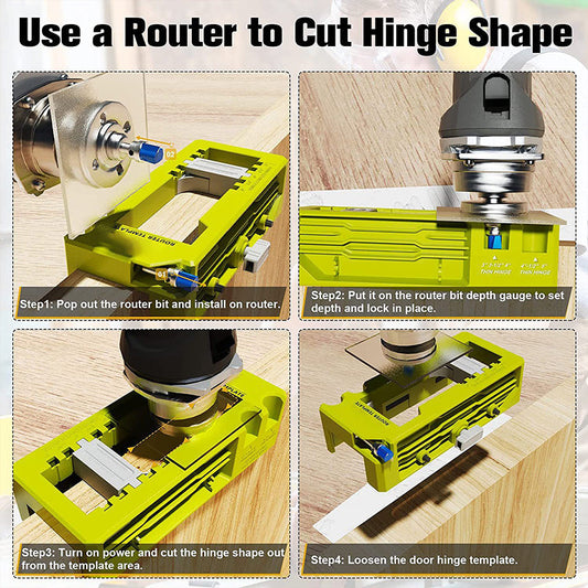 💕Hot Sale 50% OFF🎁Door Hinge Jig Kit