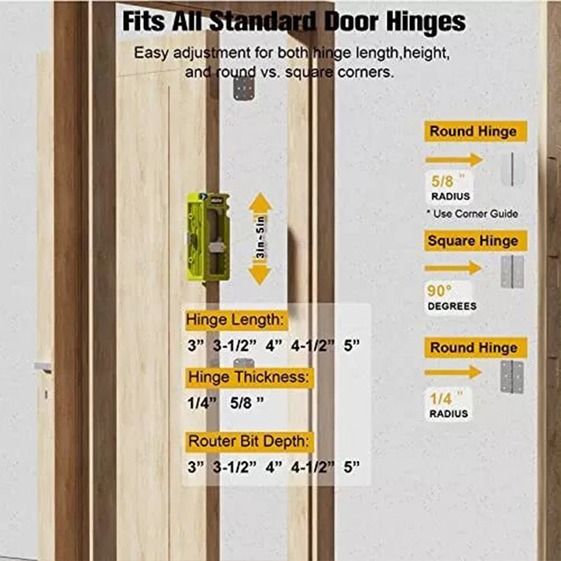 💕Hot Sale 50% OFF🎁Door Hinge Jig Kit