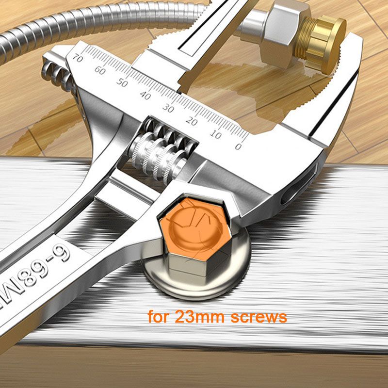 ❤️‍🔥Limited-Time 40% Off Sale 🔥 6–68mm Reversible Sink Wrench 🔧 One-Wrench Solution for Tightening + Loosening 💪 Pipe Work Made Effortless