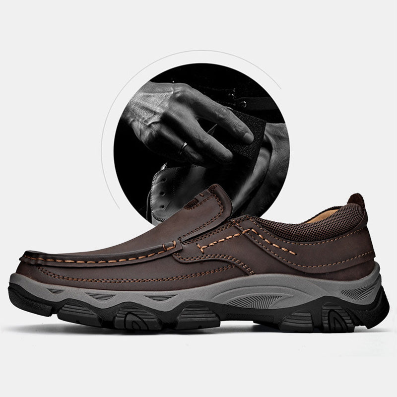 Men's Casual Trendy Slip-On PU Leather Loafers