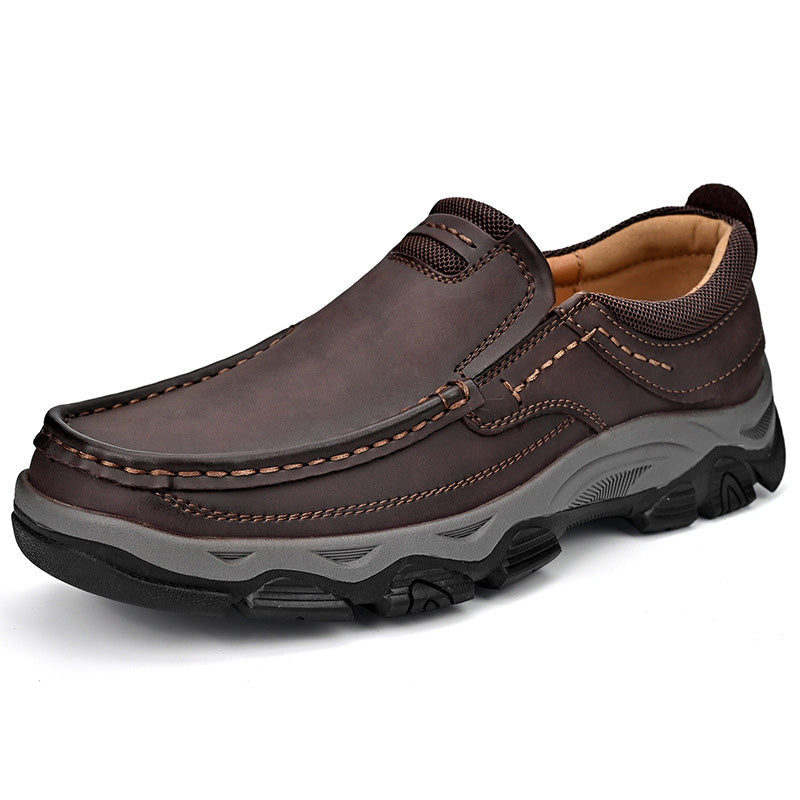 Men's Casual Trendy Slip-On PU Leather Loafers