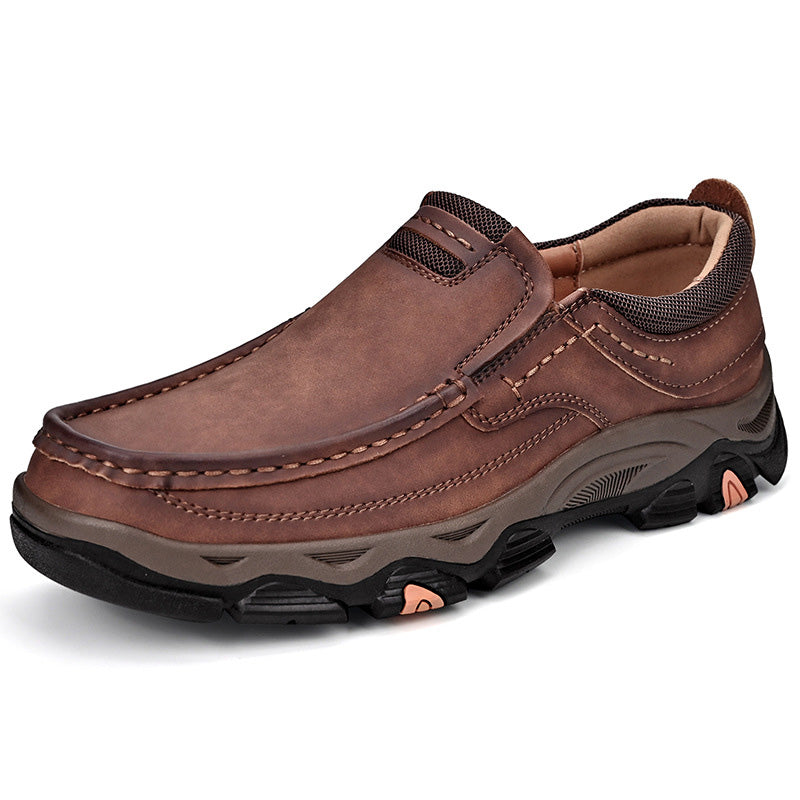 Men's Casual Trendy Slip-On PU Leather Loafers