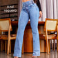 💖TOP DEAL💖Stretch flare jeans with a high waist