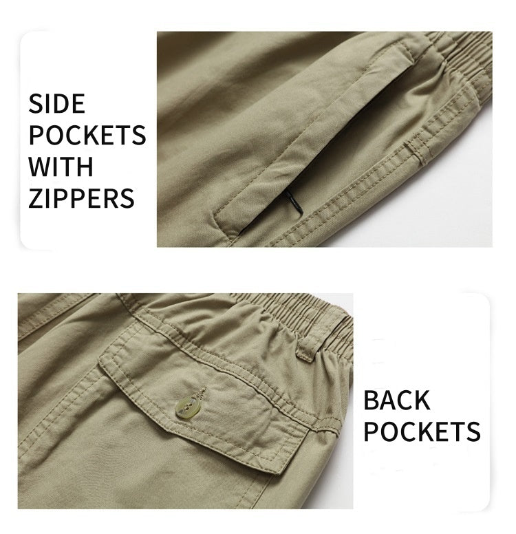 💖HOT SALE 75% OFF👖Multi-Pocket Durable Ultra Comfort Loose Fit Pants