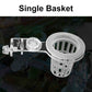 Multi-use Plant Hydroponic Transparent Clamp Basket