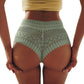 Lace Seamless Hip-Lifting Breathable Thong