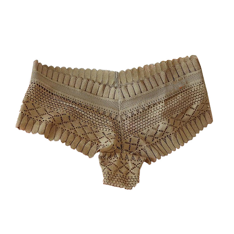 Lace Seamless Hip-Lifting Breathable Thong