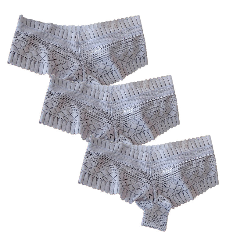 Lace Seamless Hip-Lifting Breathable Thong