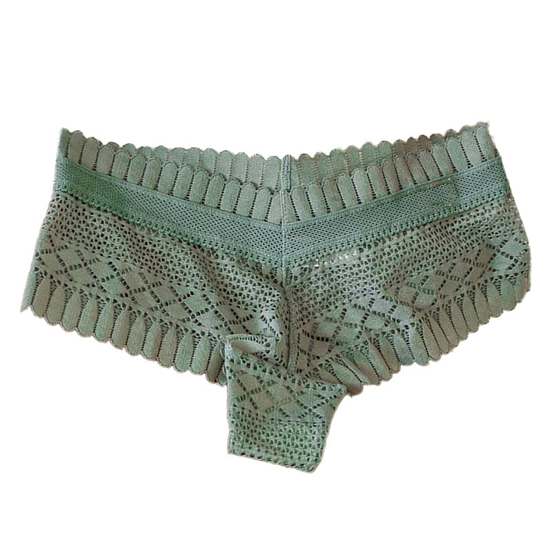 Lace Seamless Hip-Lifting Breathable Thong