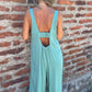 Women's Buttoned Casual Versatile Loose Jumpsuit