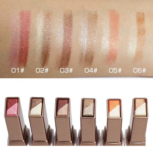 ⏳Buy One Get One Free💥 Dual Shimmer Gradient Eyeshadow Stick🤩