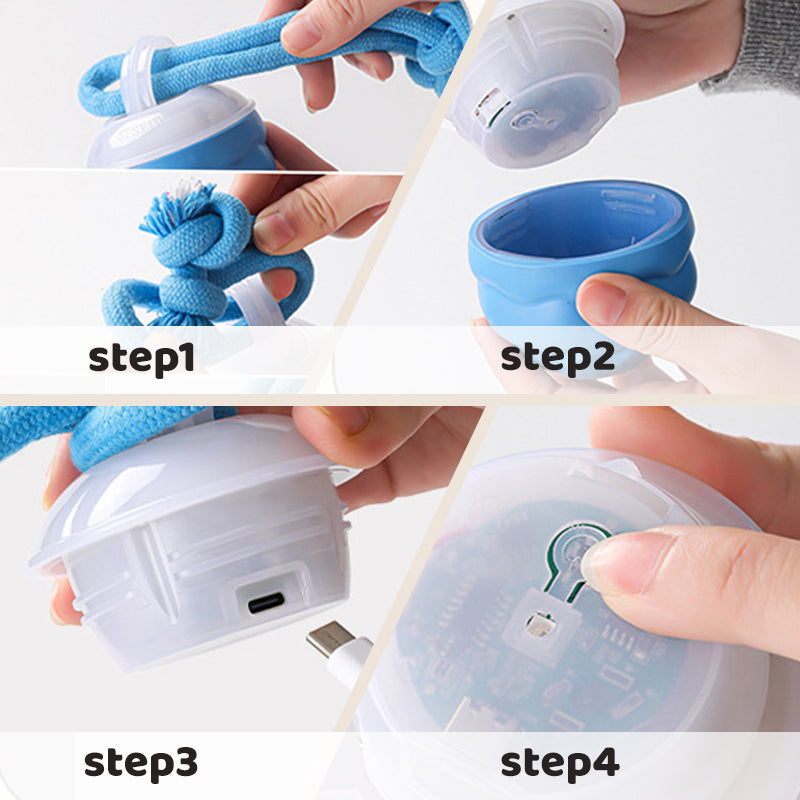 Interactive Electronic Pet Soothing Toy Ball