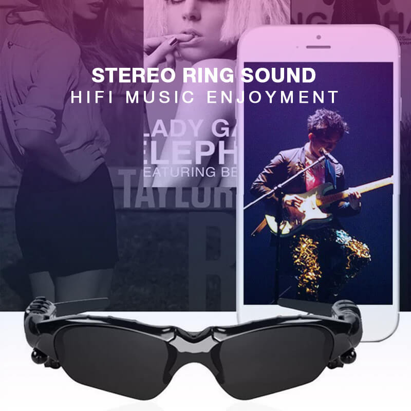 Smart Bluetooth Sunglasses Stereo Handsfree Headset