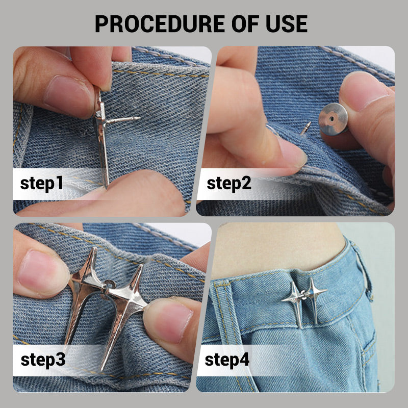 Convenient Adjustable Pant Waist Tighteners