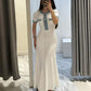 Fashionable Slim-Fit Knit Maxi Dress with Metal Buttons