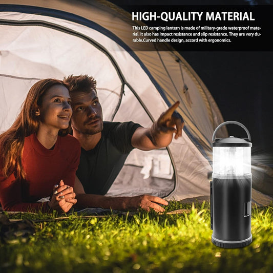 Portable LED Camping Lantern with Tool Kit
