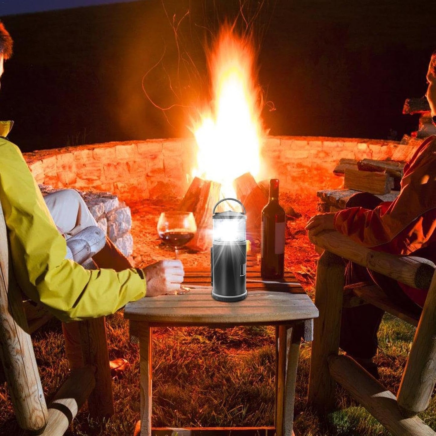 Portable LED Camping Lantern with Tool Kit