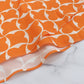 💕Limited Time 50% Off💕Women’s Trendy Orange Printed Dress with 3/4 Sleeves