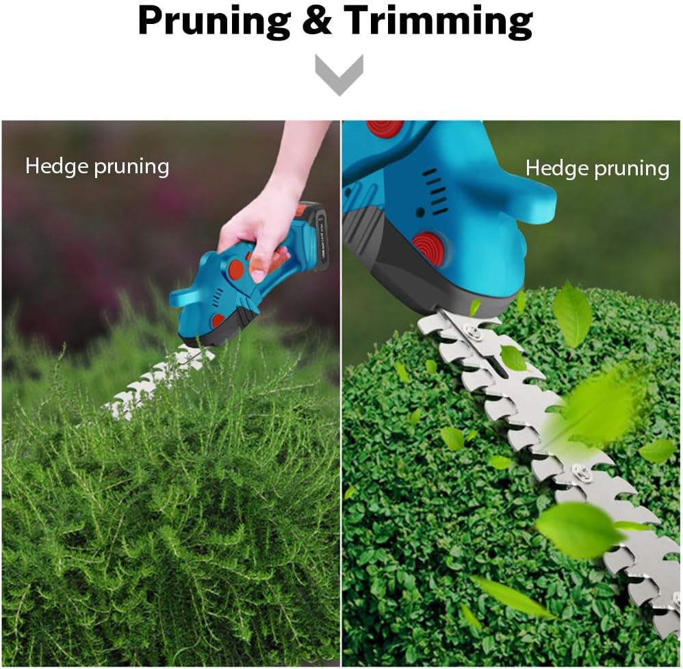 Mini Lithium Battery Handheld Hedge Clippers
