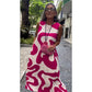 🔥Round Neck Printed Sleeveless Casual Fashion Dresses