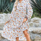 Women's Casual Loose Floral Printed Dresses
