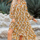 Women's Casual Loose Floral Printed Dresses