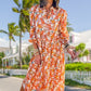 Women's Casual Loose Floral Printed Dresses