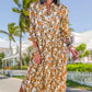 Women's Casual Loose Floral Printed Dresses