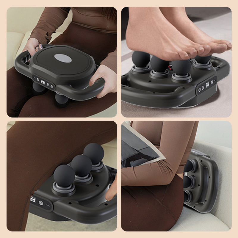 💆‍♂️ Limited-time offer🔥 Multi-Functional Automatic 12-Head Muscle Massage Gun – Relaxation & Pain Relief ✨-✈️Free delivery