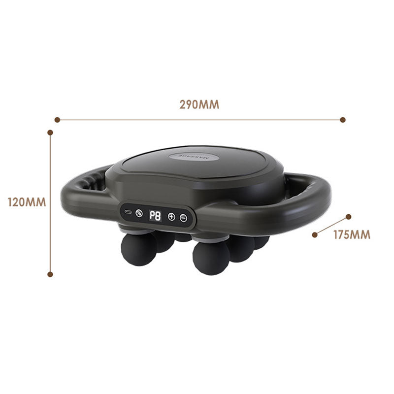 💆‍♂️ Limited-time offer🔥 Multi-Functional Automatic 12-Head Muscle Massage Gun – Relaxation & Pain Relief ✨-✈️Free delivery