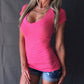 🎉2025 New Products Hot Sale✨Women's Summer Deep V Neck Slim Tops