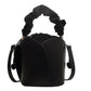 Handmade PU Leather Drawstring Bucket Bag for Women