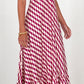Women's Casual V-Neck Sleeveless Printed Dress
