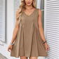 🔥Last Day 49% OFF -💃 Women's Summer Sleeveless V-Neck Mini Dress