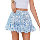 👗✨Women's High Waisted Ruffles Flared Mini Skirts